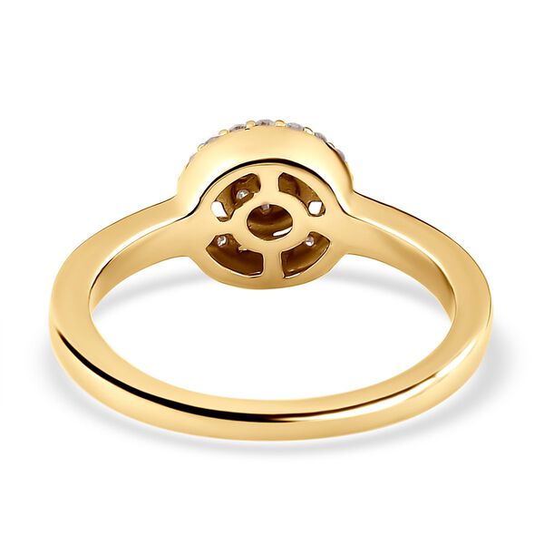Diamant Halo Ring - 0,20 ct. image number 7