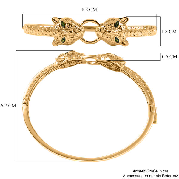 EverTrue nat&uuml;rlicher Chromdiopsid 19cm Armreif - 0,36 ct. image number 6