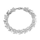 Designer-Stil Schmetterling armband, Silberfarben ca. 19 cm ca. 15,97g