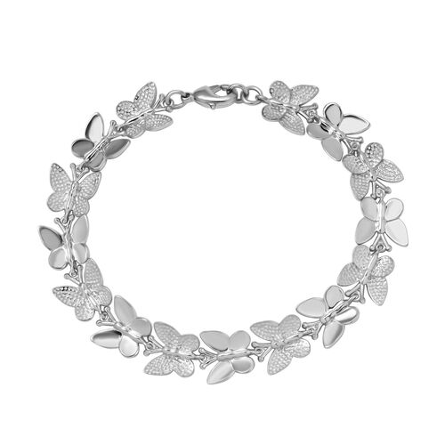 Schmetterlings-Armband im Designer-Stil, 19cm image number 0