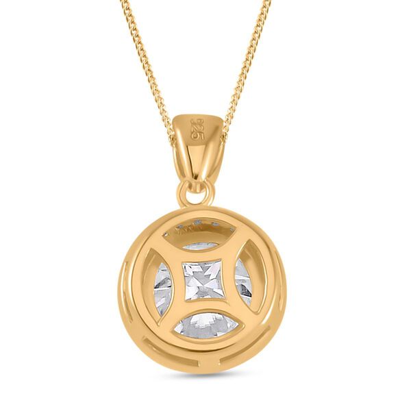 Moissanit Anh&auml;nger mit 45cm Kette - 1,72 ct. image number 5