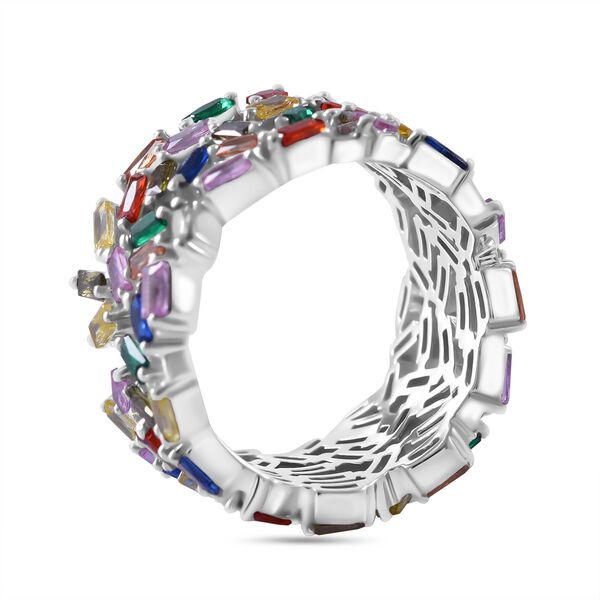 LUSTRO STELLA Mehrfarbiger Zirkonia-Ring - 10,41 ct. image number 3