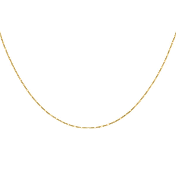 Figaro Kette 60 cm in 375 Gold image number 2