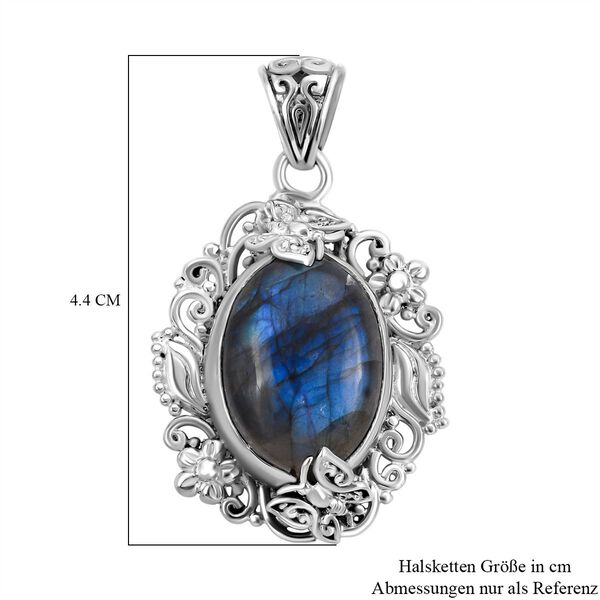 Royal Bali Kollektion - Labradorit Anhänger - 15,60 ct. image number 5