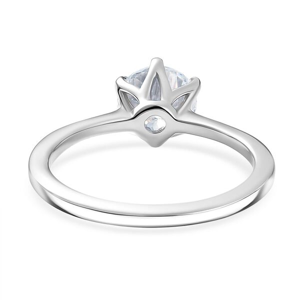 D'Joy Moissanit Ring, 925 Silber rhodiniert - 1,38 ct. image number 5