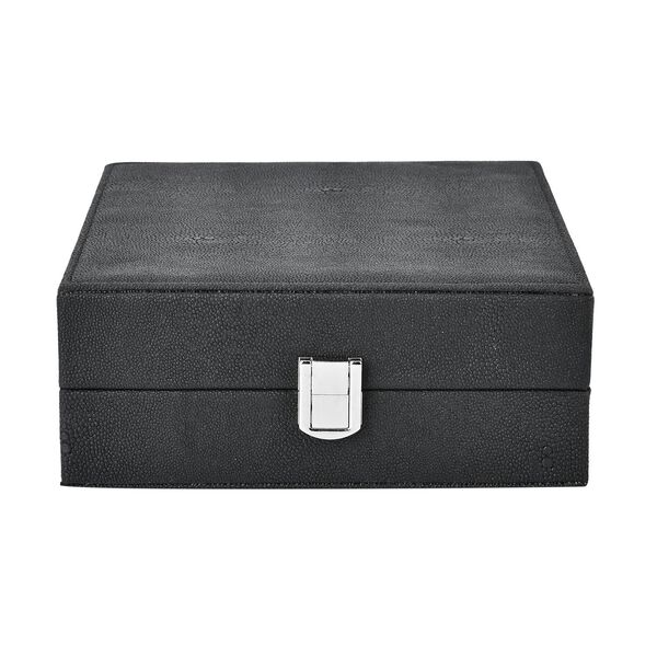 Ringbox mit Schloss, creme
