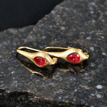 D'Joy Sunset Triplett Quarz Ohrringe - 1,85 ct.