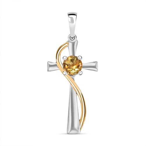 Citrin Anhänger - 0,43 ct. image number 0