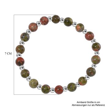 Unakite Armband ca. Flexibles cm ca. 60.00 ct