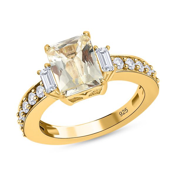 Triphan und Zirkon Ring - 3,51 ct. image number 4