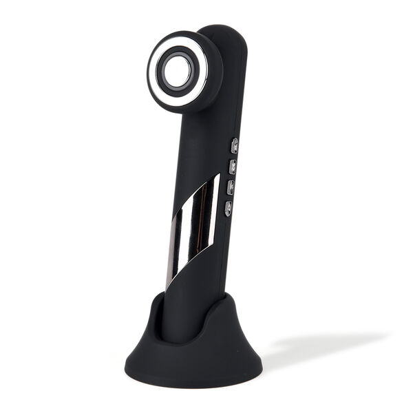 "Beautech 4 in 1 Hair massager - Black matt Power:3W Battery:1800mAh (included) Color: black matt Product Size :190.4*32*34.7mm Box Size: 27.5*15.6*5.2cm                                           Material: ABS+plastic Weight:607g 3 intensity of EMS 3 inte image number 2