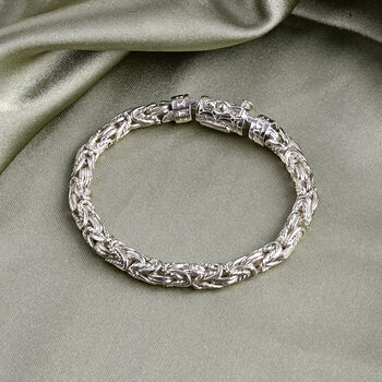 D'Joy Royal Bali 925 Silber 19cm byzantinisches Armband