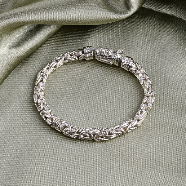 D'Joy Royal Bali 925 Silber 19cm byzantinisches Armband image number 2