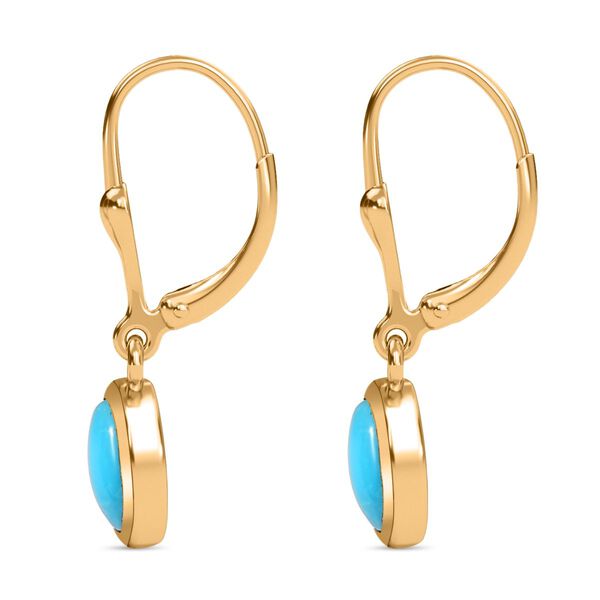 AA Sleeping Beauty Türkis Ohrringe - 1,49 ct. image number 5