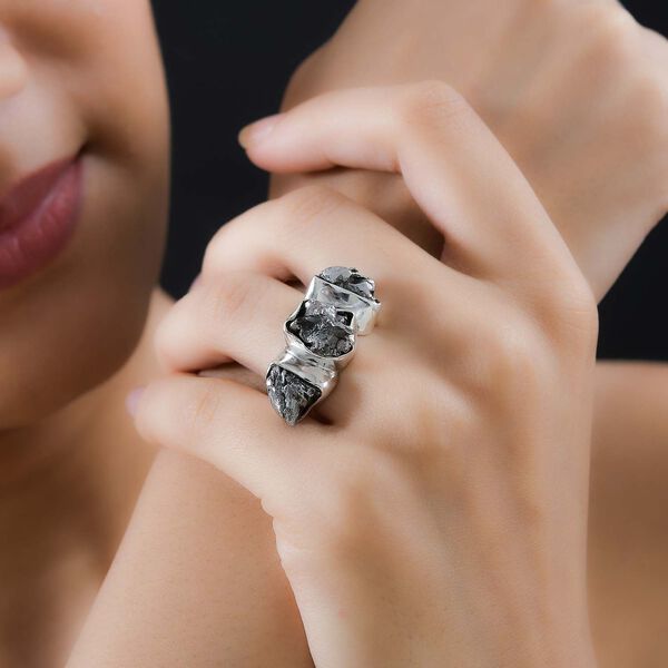 Meteorit Ring - 27,60 ct. image number 3