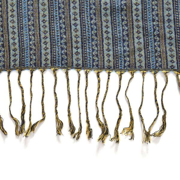 Paisley Schal, gelb image number 3