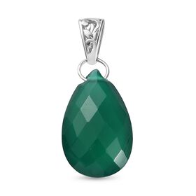 Verde Onyx Anhänger - 13,49 ct.