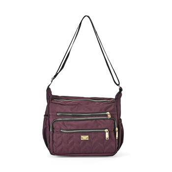 Oxford Side Bag, burgunder