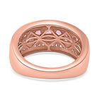 AA Rosa Saphir Ring, 925 Silber Roségold Vermeil (Größe 16.00) ca. 1.43 ct image number 5