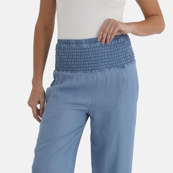  La Marey Elastic wide leg Denim trouser image number 5