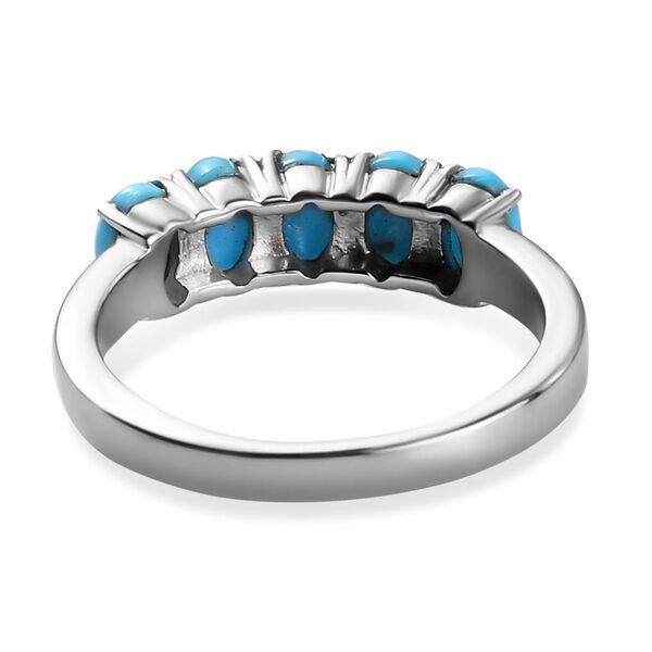 Amerikanischer, nat&uuml;rlicher Sleeping Beauty T&uuml;rkis-Ring - 1,15 ct. image number 6
