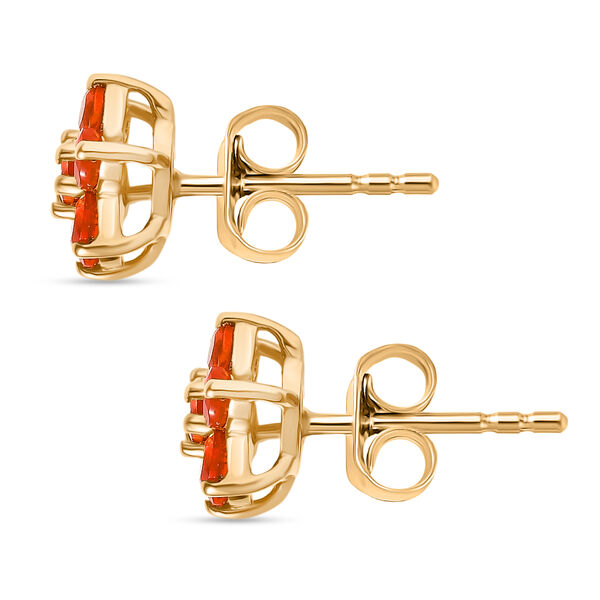 D'Joy AAA Blaze Feueropal Ohrringe - 0,69 ct. image number 4