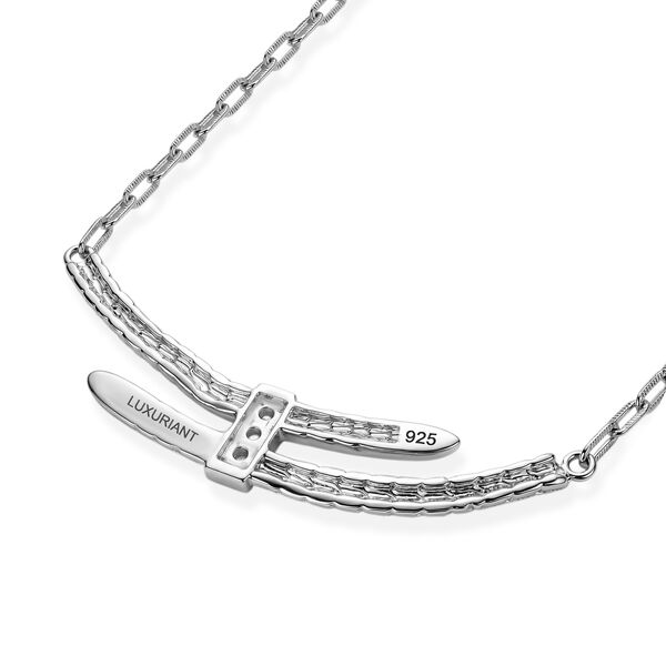LUXURIANT DIAMOND - Lab Grown Diamant SI-GH Halskette ca. 50 cm 925 Silber ca. 0,13 ct. image number 4