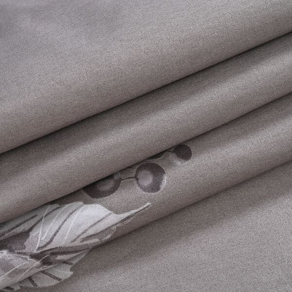 Bettwäsche-Set 6tlg. – Blumendesign, grau image number 8