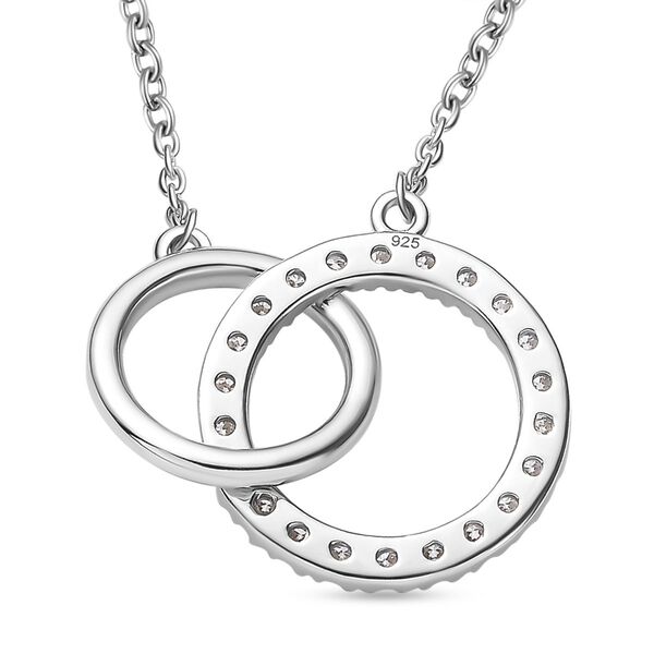 Moissanit Halskette, 45 cm - 0,77 ct. image number 5