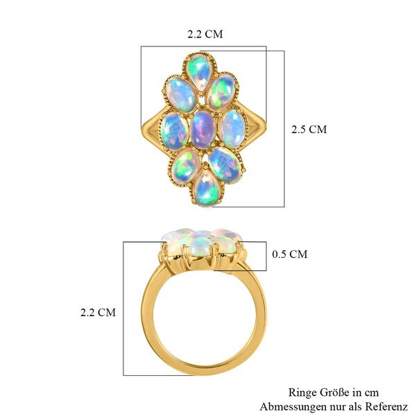Natürlicher, äthiopischer Welo Opal-Ring - 2,75 ct. image number 6