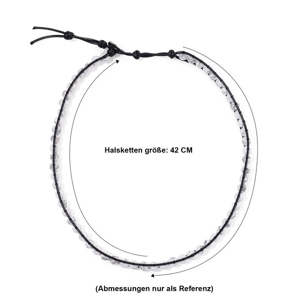 Flexible wei&szlig;e Howlith Halskette - 80 ct. image number 7