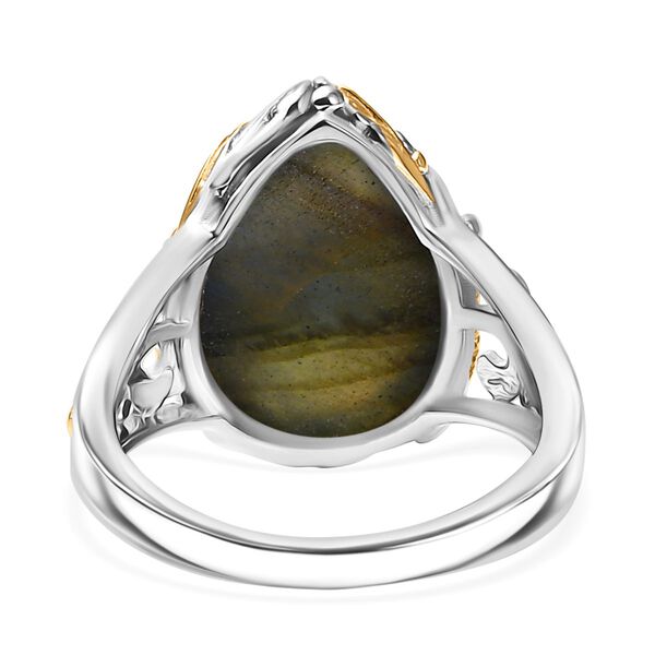 AAA Labradorit Ohrringe - 8,86 ct. image number 5