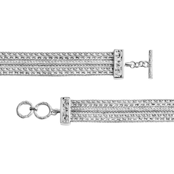 D'Joy 925 Silber Armband ca. 19 cm ca. 41,38g image number 4