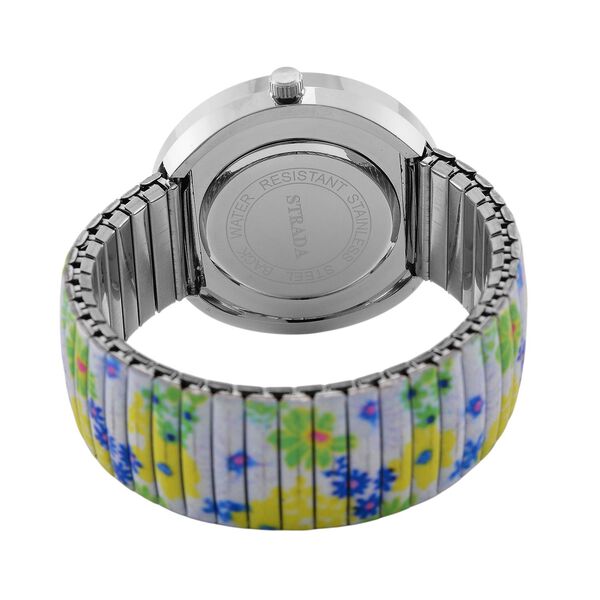 STRADA Armbanduhr - Blumen-Design, Japanisches Uhrwerk, Wasserresistent image number 6