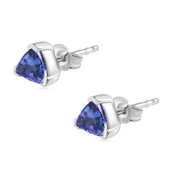 AAA Tansanit Ohrringe - 0,91 ct.