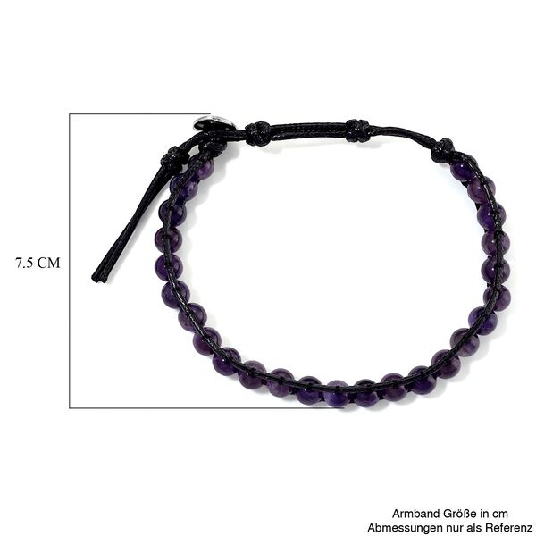 Flexibles afrikanisches Amethyst Armband - 35 ct. image number 5