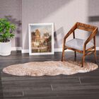 Luxury Edition: Wolkenweicher 2200 GSM Kunstfell Läufer 60x180 cm, Weiß Meliert