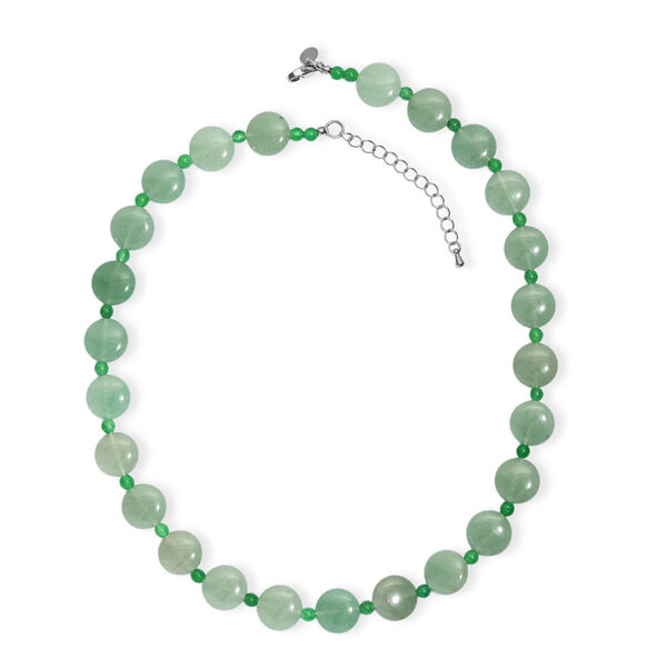 EverTrue gr&uuml;ne Aventurin 45+5cm Halskette - 240 ct. image number 2