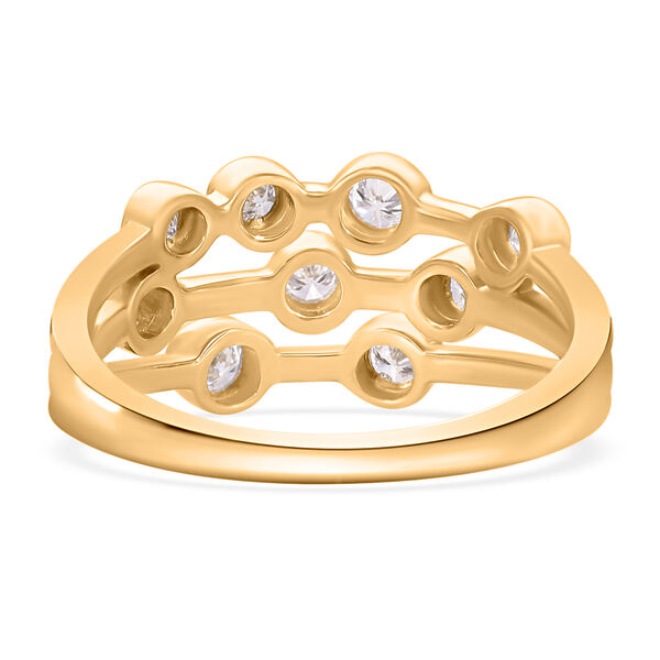 Wei&szlig;er Diamant-Ring, - 0,31 ct. image number 4