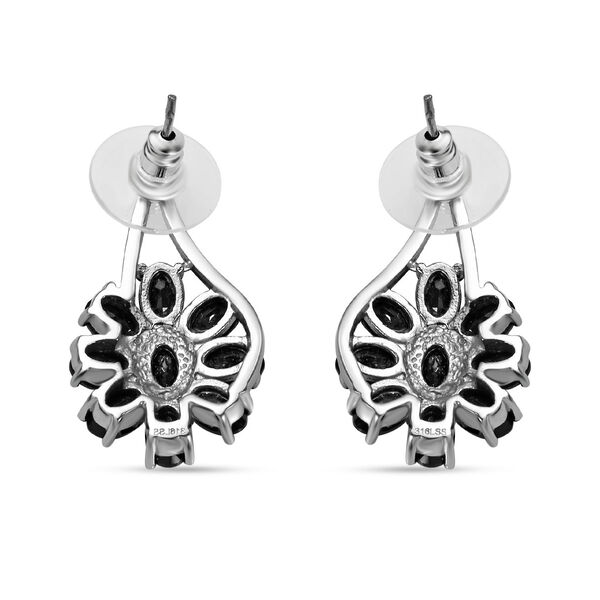 Schwarzes Spinell-Schmuckset - 34,73 ct. image number 11