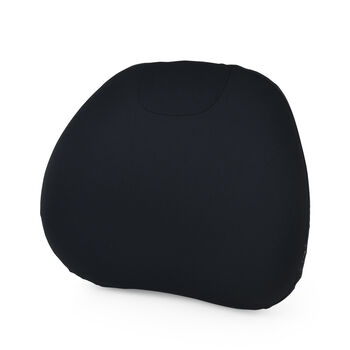 LIVMORE R&uuml;ckenst&uuml;tzkissen, viskoelastischer Schaum, k&uuml;hlender Stoff, 40x34,5x11cm, Schwarz
