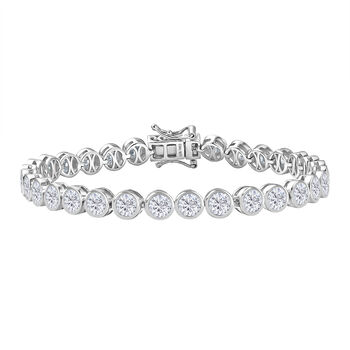 D'Joy Moissanit 19cm Armband - 10,14 ct.