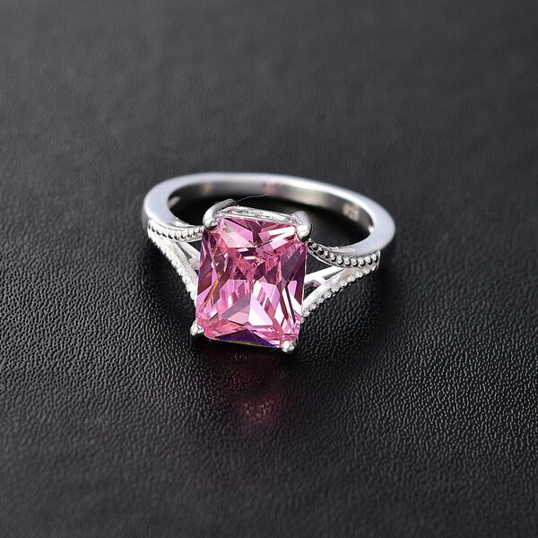 Rosa Zirkonia Ring image number 1