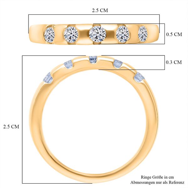 LUXURIANT SI-GH Labor Diamant Ring - 0,52 ct. image number 6