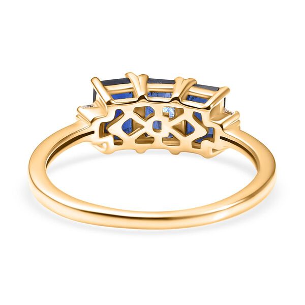 D'Joy AA Nat&uuml;rlicher Kaschmir Kyanit und Diamant Ring - 2,57 ct. image number 6