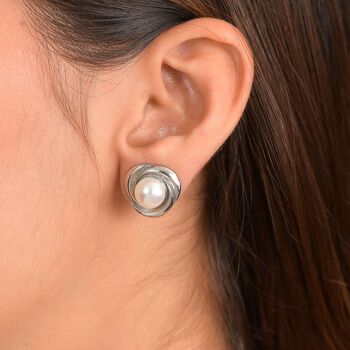 EverTrue S&uuml;&szlig;wasserperle Ohrringe