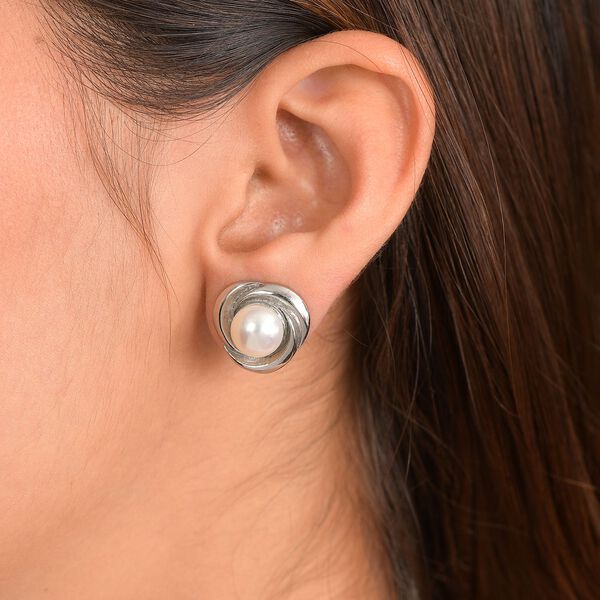 EverTrue S&uuml;&szlig;wasserperle Ohrringe image number 3