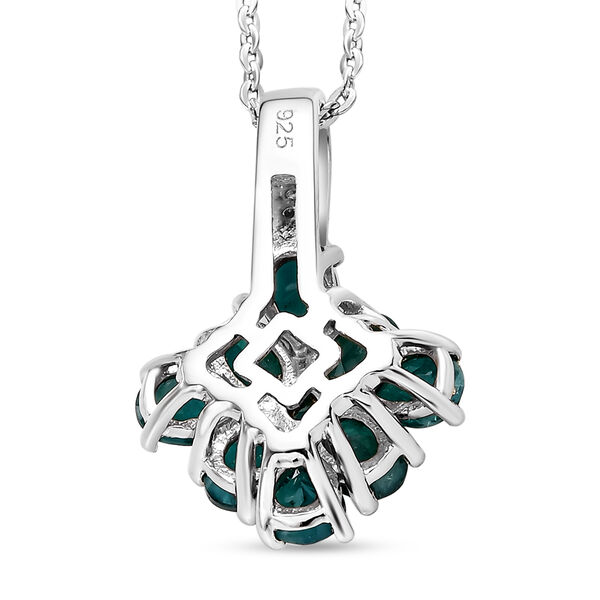 AAA Grandidierit-Anh&auml;nger mit Kette, 925 Silber platiniert ca. 1,39 ct image number 5