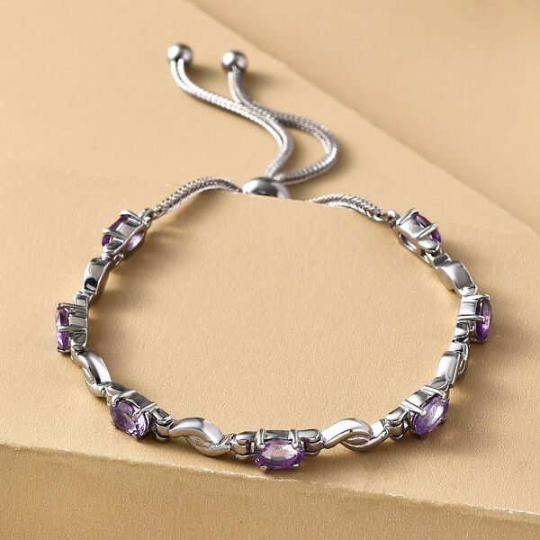 Afrikanisches Amethyst-Armband image number 2
