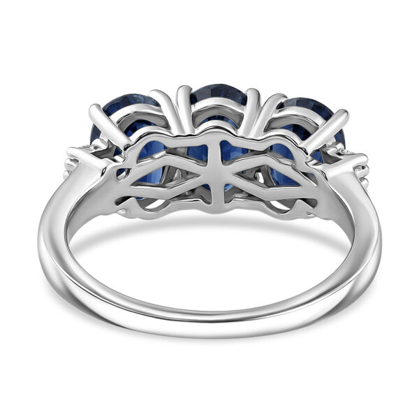 Kaschmir Kyanit und Zirkon-Ring - 3,30 ct. image number 6